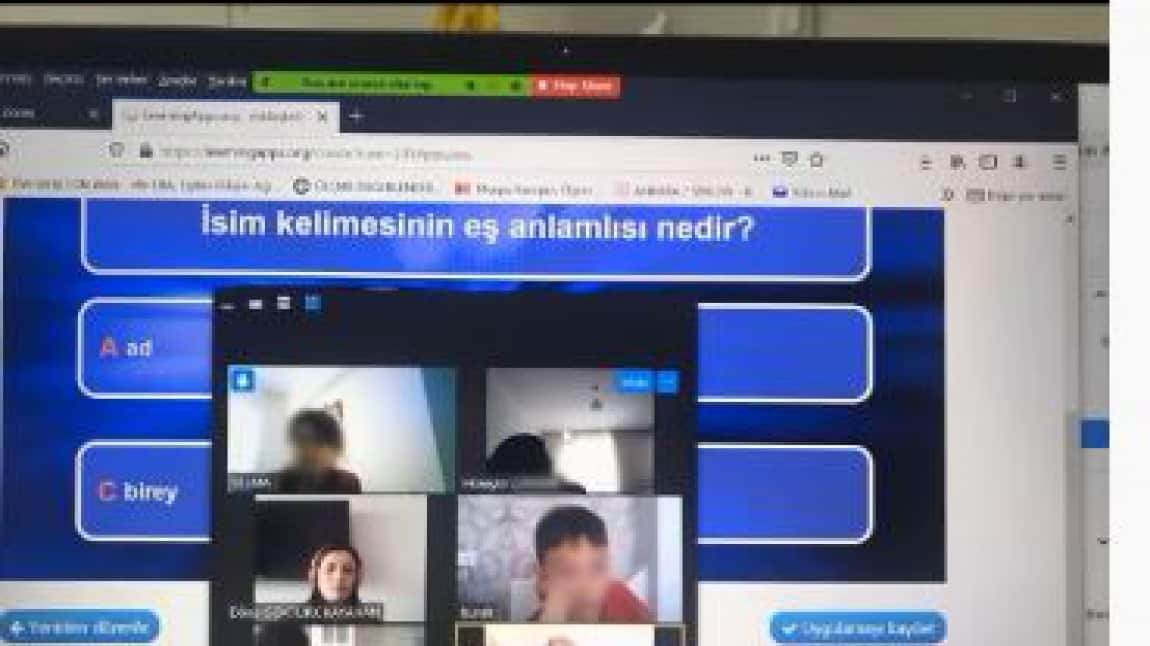 Okulumuz öğretmenlerinden Döne GÖKTÜRK KAYAHAN 'ın yürüttüğü FUNNY LESSONS WITH WEB2 TOOLS  e Twinning projesi 3. etkinliği